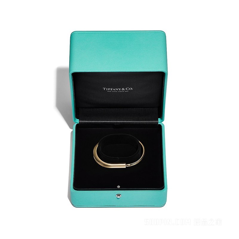 Tiffany Lock 系列 18K 黄金手镯