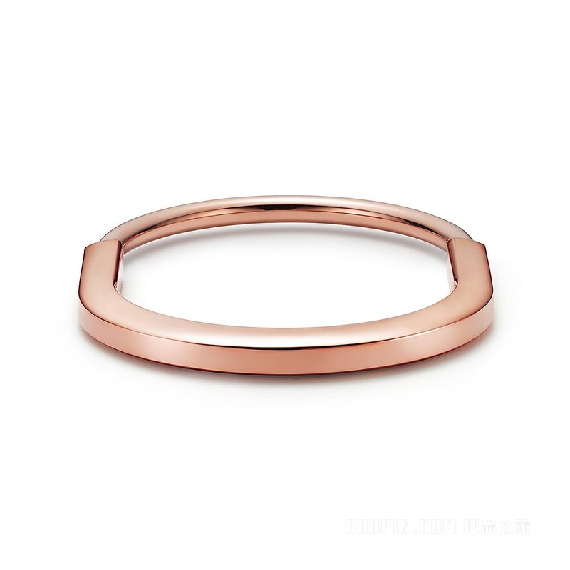 Tiffany Lock 系列 18K 玫瑰金手镯