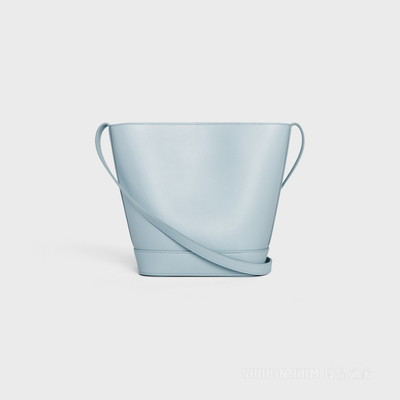 BUCKET TRIOMPHE小号光滑牛皮革水桶包 23963