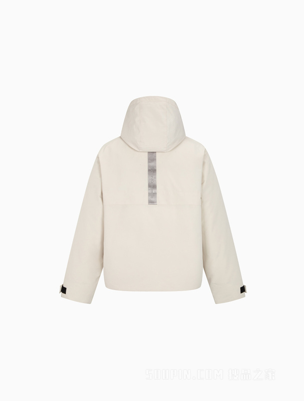 Calvin Klein 22秋冬新款男士织带机能防风连帽派克保暖羽绒服J323736