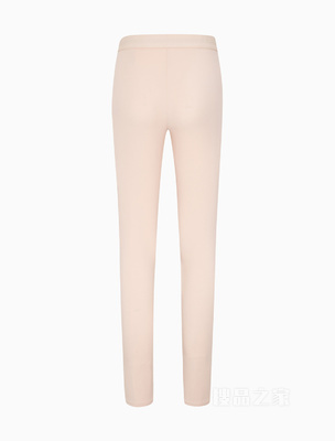 Calvin Klein 22秋冬女士时尚双重LOGO腰边轻盈柔滑舒适保暖长裤QS6895AD