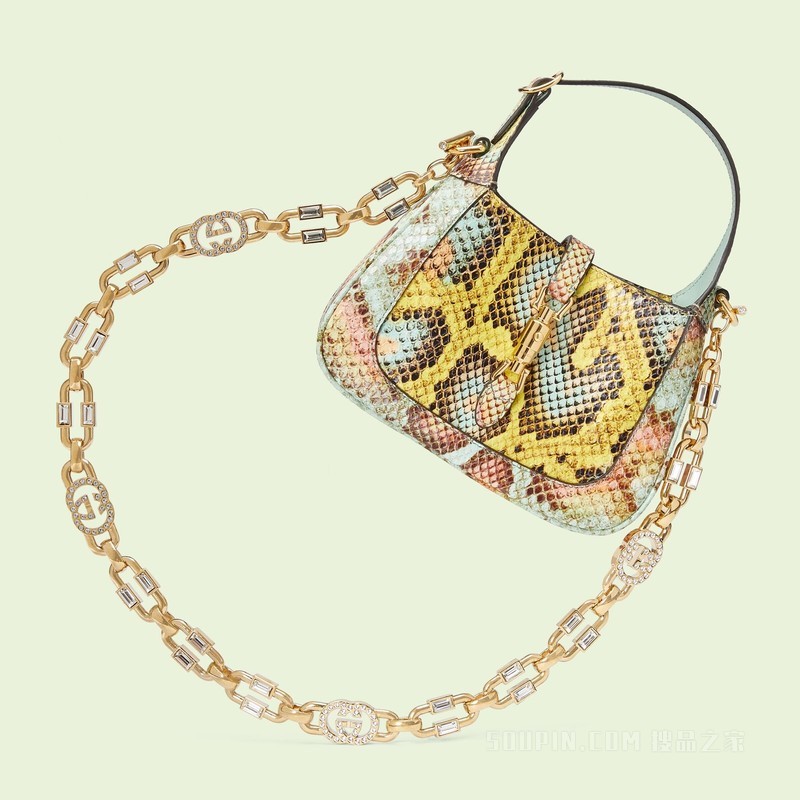 Jackie 1961系列蟒蛇皮迷你手袋 多色