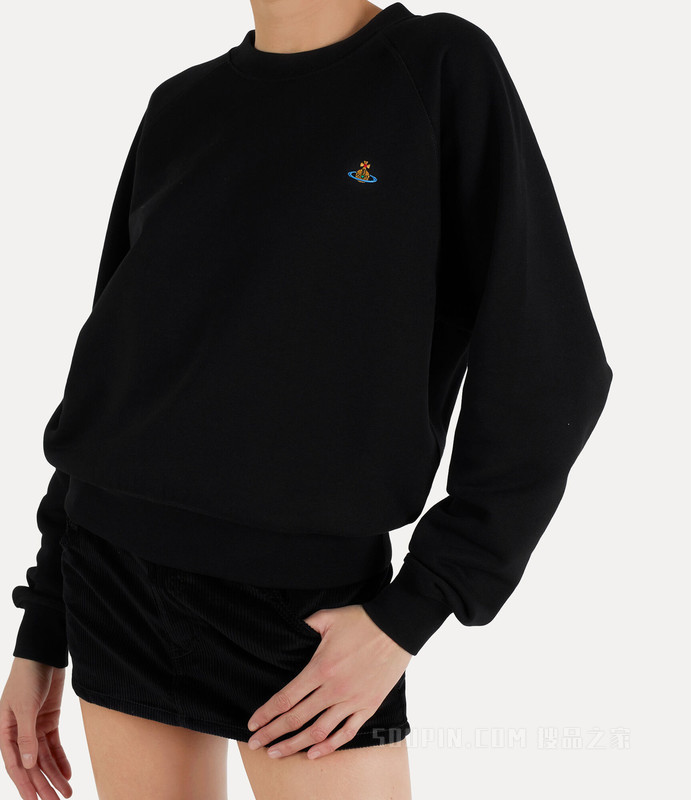 Vivienne Westwood】Raglan Sweatshirt 3I010004J0006N401-搜品之家