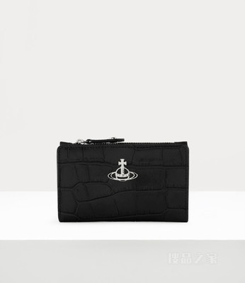 Crocodile Slim Flap Card Holder