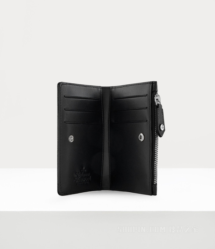Crocodile Slim Flap Card Holder