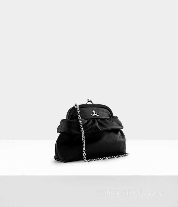 Vivienne Westwood】Eva Small Clutch Bag 44020001L001LN403-搜