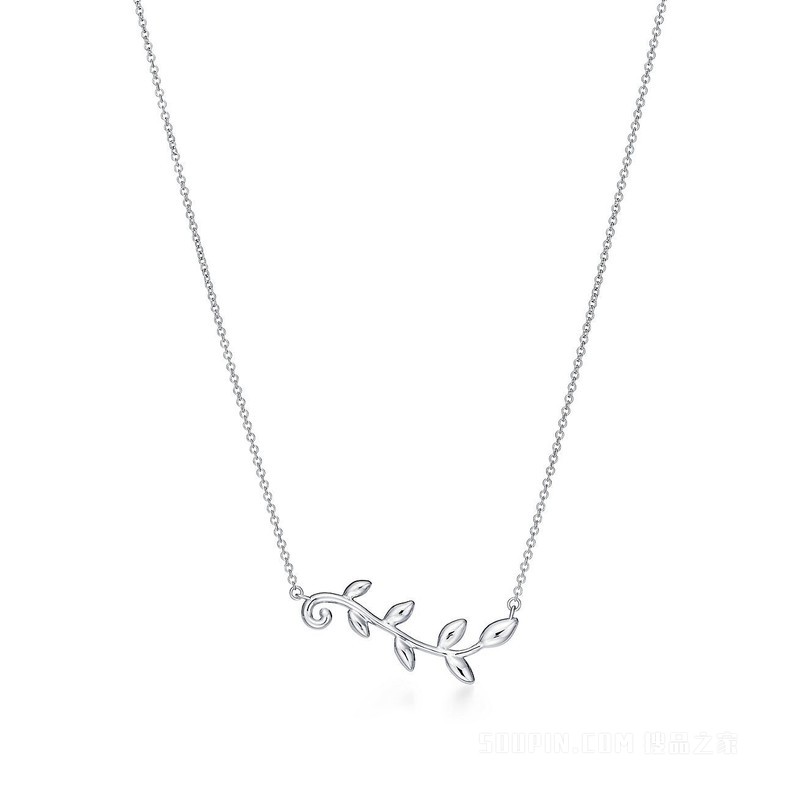Paloma Picasso™ Olive Leaf 纯银吊坠。