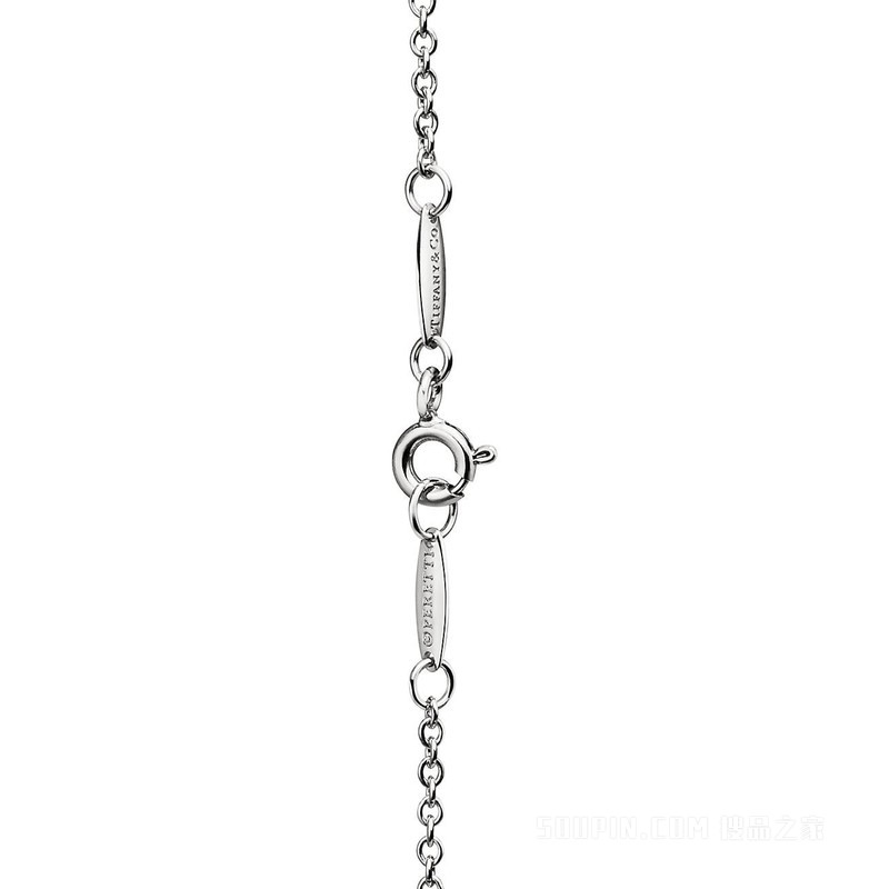 Elsa Peretti® Bean design 系列纯银手链，9 毫米