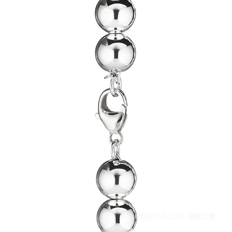Return to Tiffany™ 系列纯银 Heart Tag 手链，8 毫米