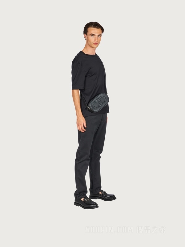 GANCIO双扣斜挎包