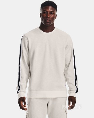 男士UA Essential Heritage抓绒圆领运动衣