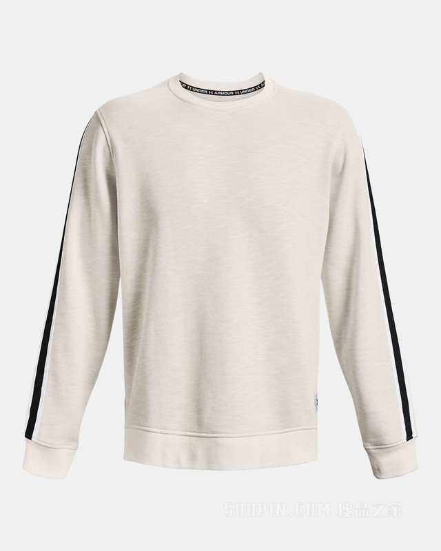 男士UA Essential Heritage抓绒圆领运动衣