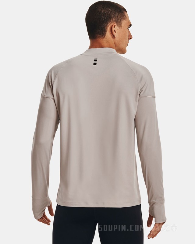 男士UA Out The Cold跑步长袖上衣