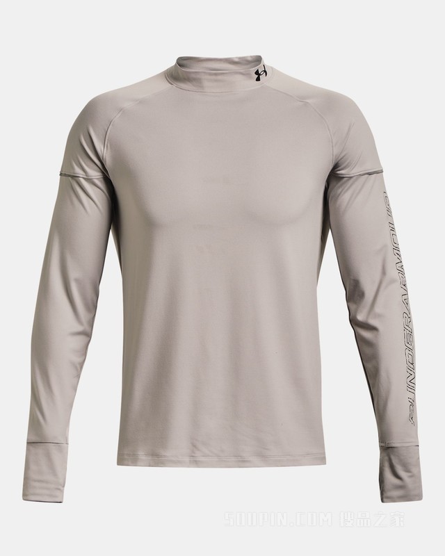 男士UA Out The Cold跑步长袖上衣