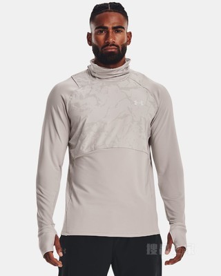 男士UA Out The Cold跑步漏斗领运动衣