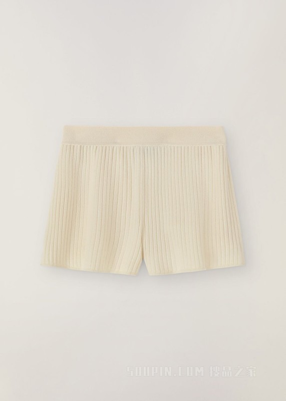 Cocooning 短裤 桑蚕丝, 羊绒