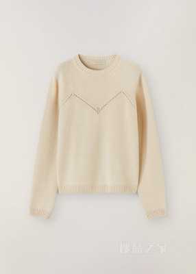 Cocooning 圆领针织衫 小羊绒