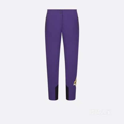 DIOR AND DESCENTE 滑雪裤 紫色科技帆布
