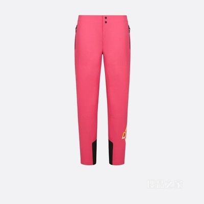 DIOR AND DESCENTE 滑雪裤 粉色科技帆布