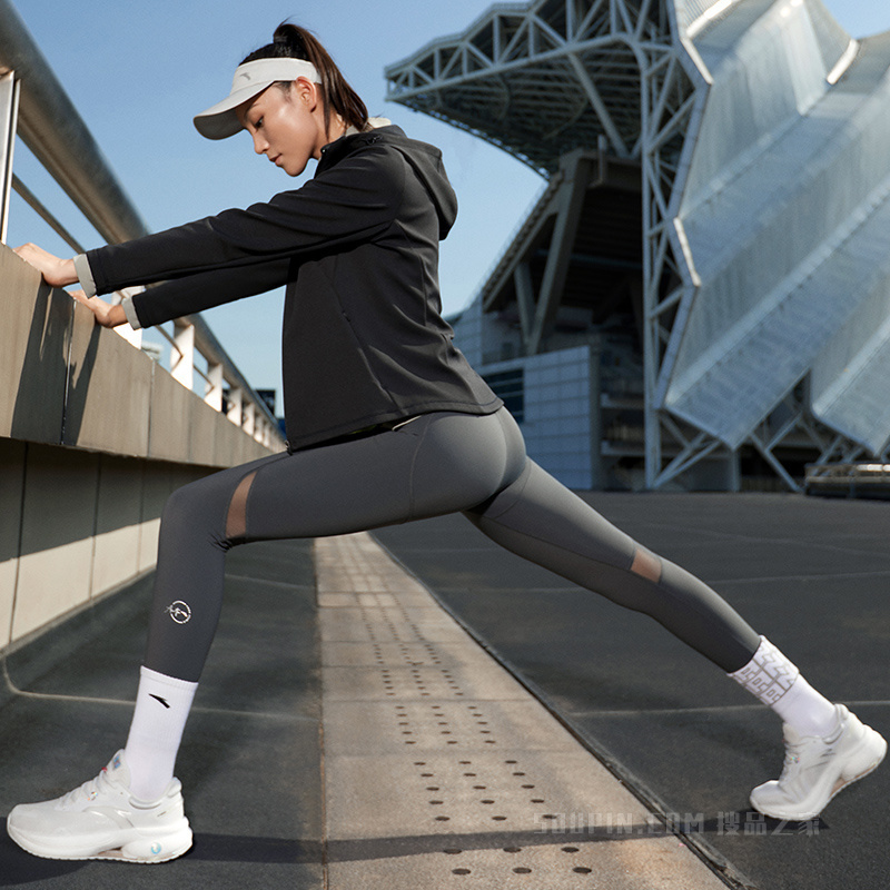 安踏跑步专业系列竞速挑战女子加厚针织上衣