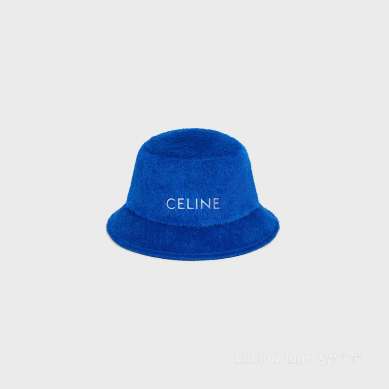 CELINE绒面羊毛渔夫帽 26755