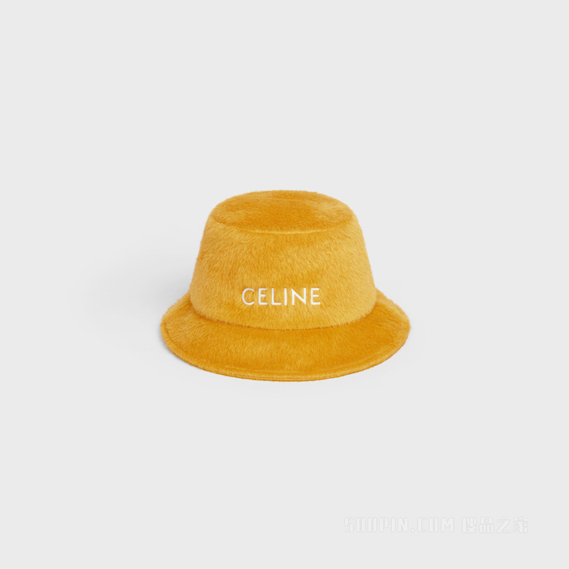 CELINE绒面羊毛渔夫帽 26755