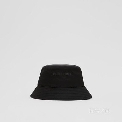 Horseferry 印花尼龙渔夫帽 (黑色)