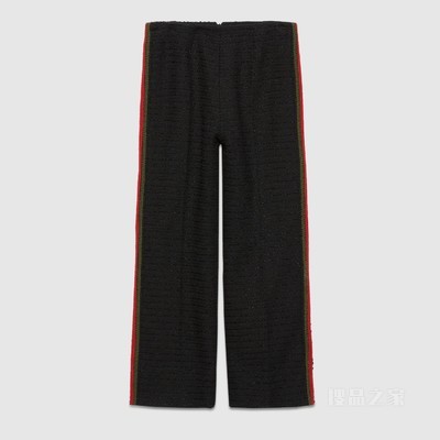 花呢长裤 黑色