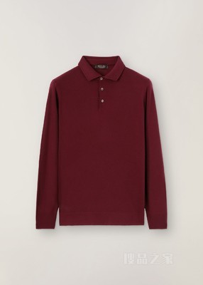 Superlight Dyed Polo 衫 小羊绒