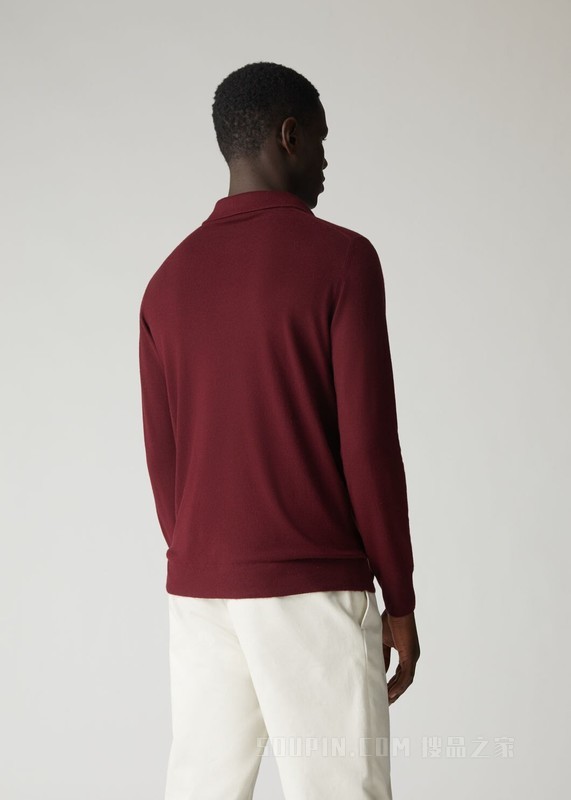 Superlight Dyed Polo 衫 小羊绒