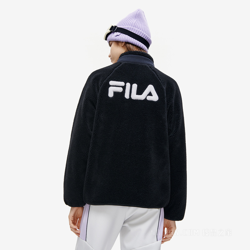 女子潮流时尚羊羔绒上衣
