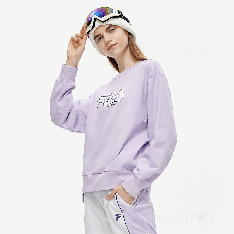 女子潮流时尚套头卫衣