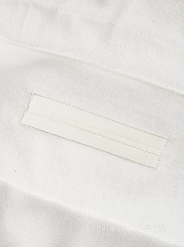 白色 Oasi Cashmere Lite 针织填充短夹克
