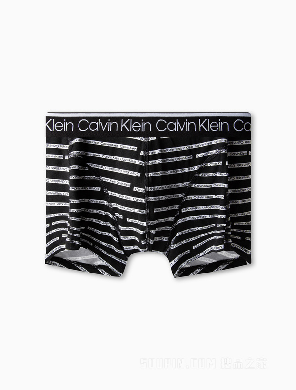 Calvin Klein 22秋冬男三条装循环LOGO腰边棉质透气贴身平角内裤NP2421O