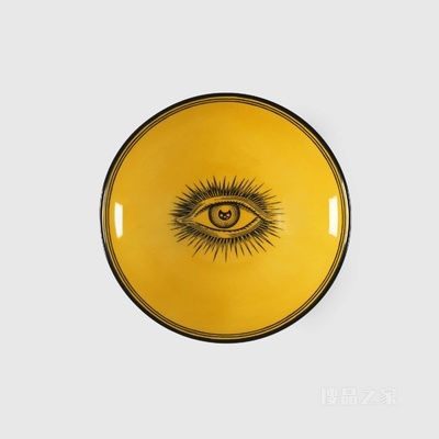 眼睛印花瓷碗（套装） 黄色Richard Ginori瓷质