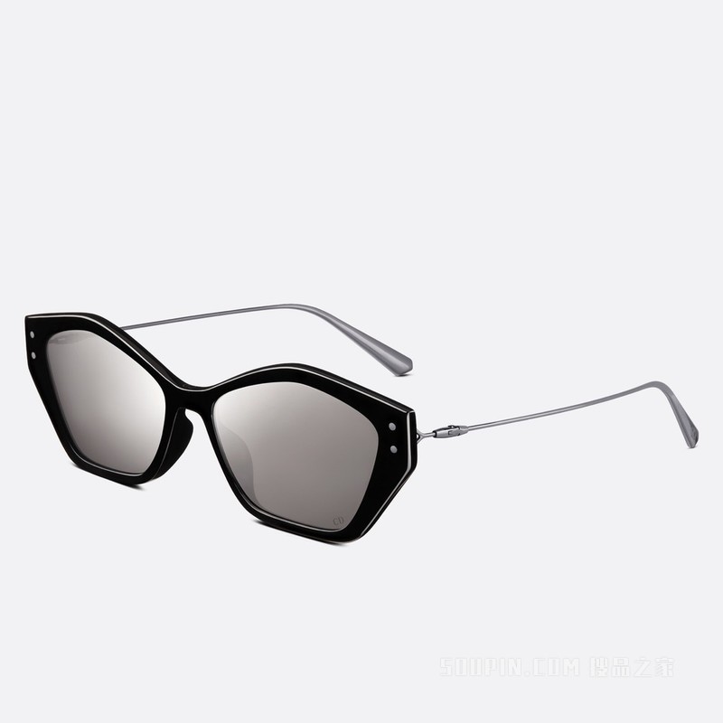 MissDior S1U 太阳眼镜 青铜色镜面镜片蝴蝶形镜框
