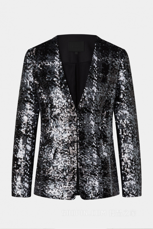 女装长袖中长夹克