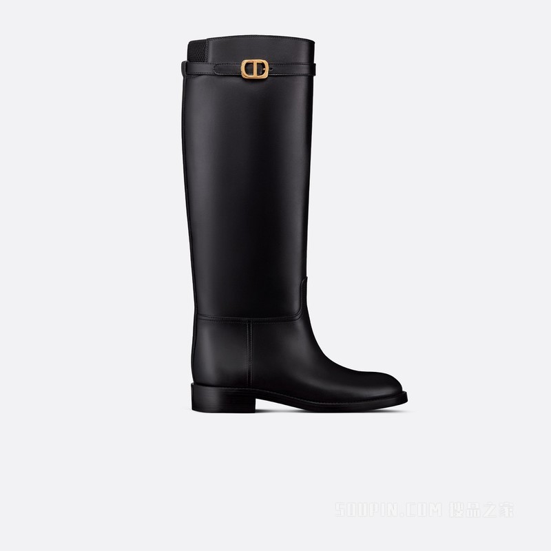 Dior Empreinte 靴子 黑色牛皮革