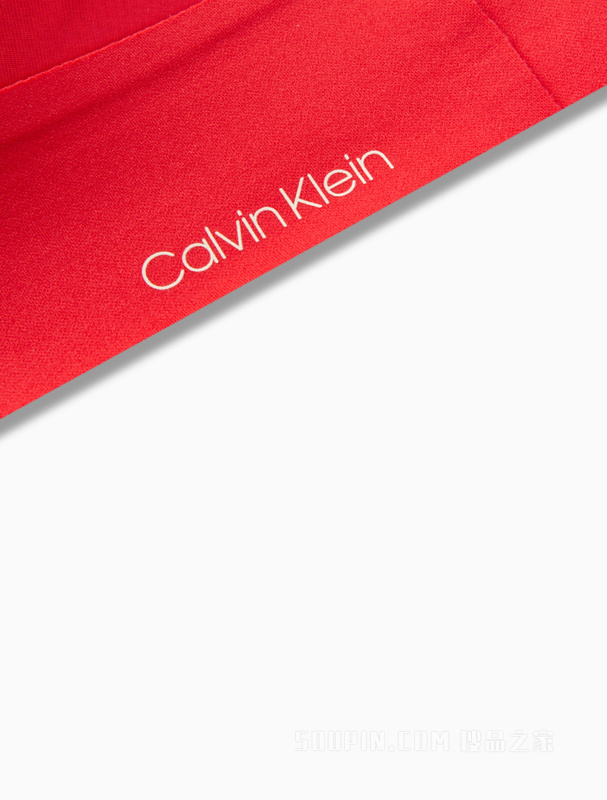 Calvin Klein 22秋冬女士无痕薄垫无钢圈软支撑宽围边三角杯文胸QF6022AD