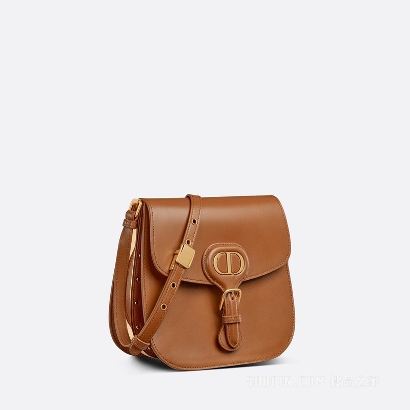 Dior Bobby Frame 手袋 干邑色光面牛皮革