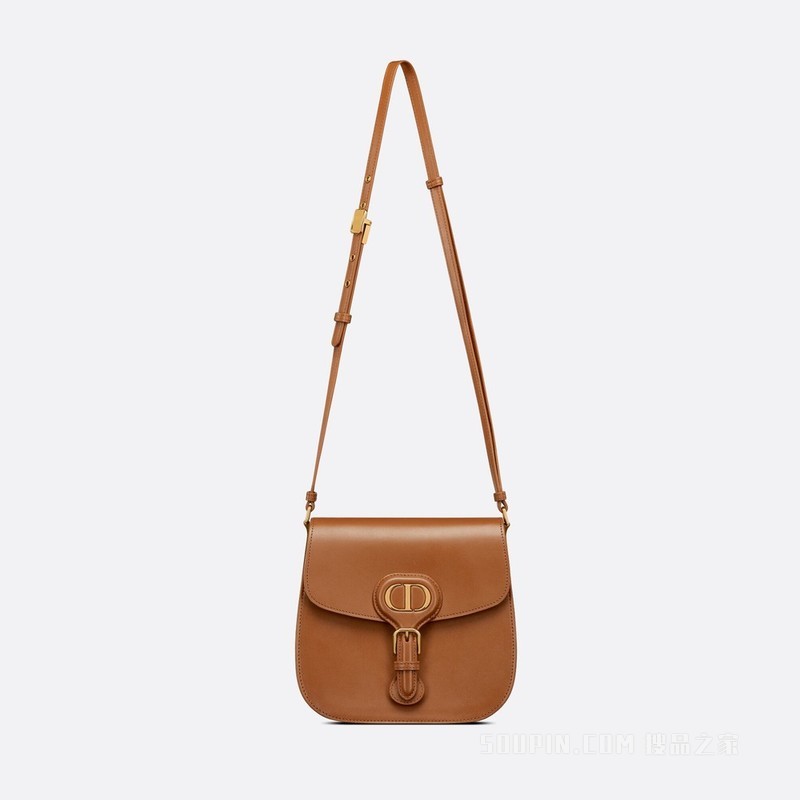 Dior Bobby Frame 手袋 干邑色光面牛皮革