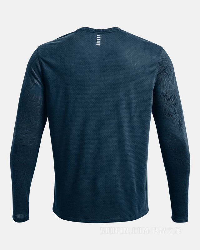 男士UA Streaker Topographic长袖上衣