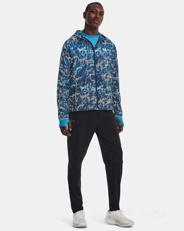 男士UA Storm跑步长裤