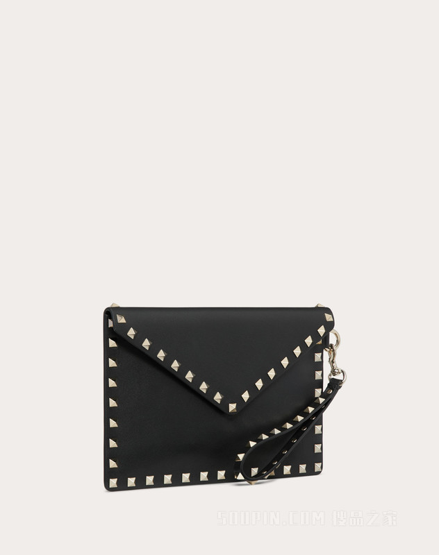 ROCKSTUD小牛皮手拿包
