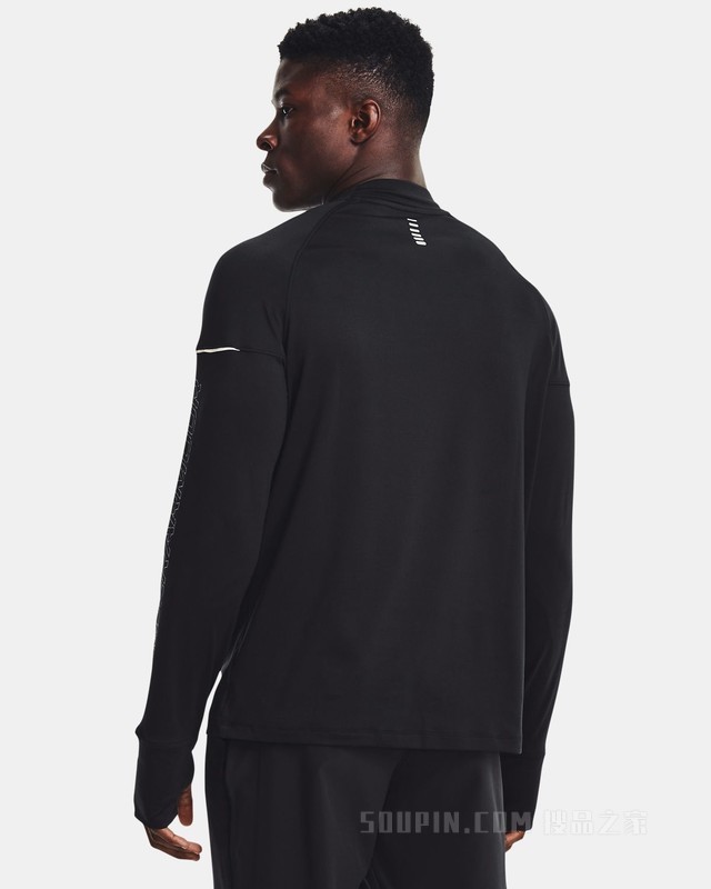 男士UA Out The Cold跑步长袖上衣
