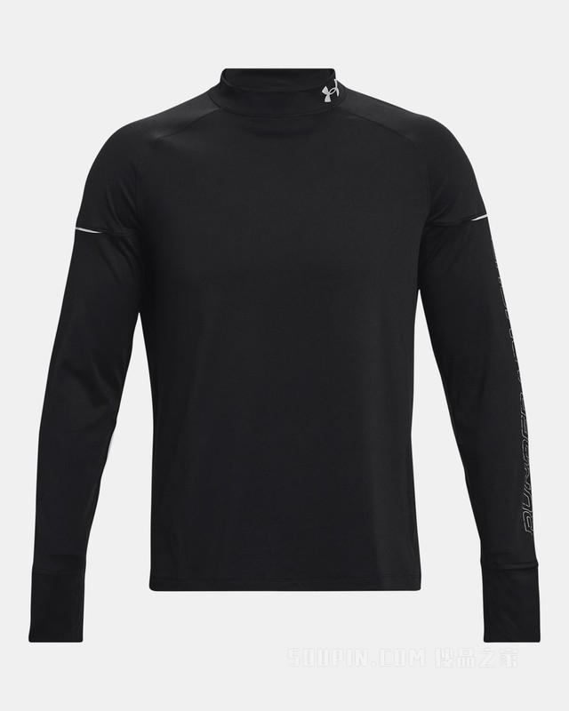 男士UA Out The Cold跑步长袖上衣