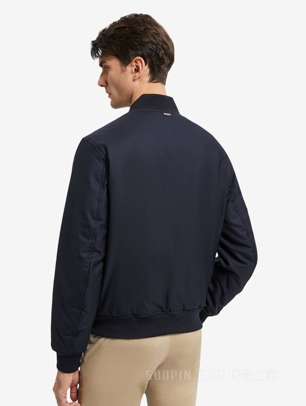 22新款秋冬男装双面拉链棒球领保暖铺棉夹克外套MW0MW28728