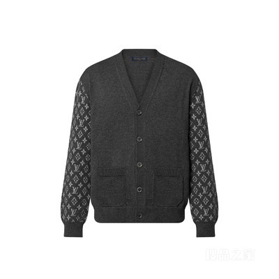 MONOGRAM 山羊绒混纺开衫