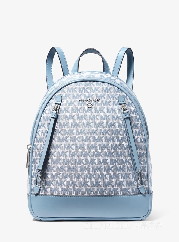 Brooklyn 中号老花双肩包
