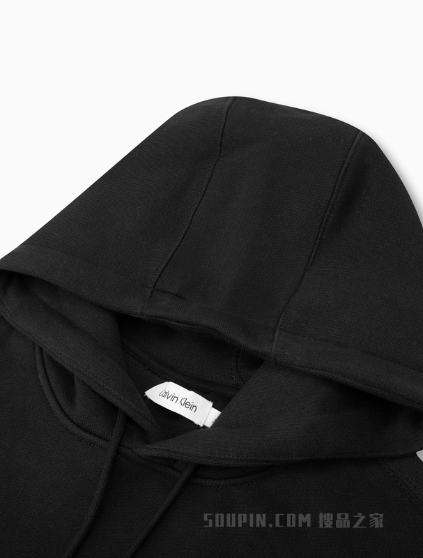 【简约系列】Calvin Klein 22秋冬男女情侣中性抓绒连帽卫衣40727ST